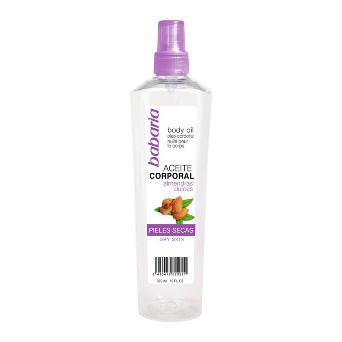 Babaria Almendras Aceite Corporal Aceite Corporal Hidratante 300Ml
